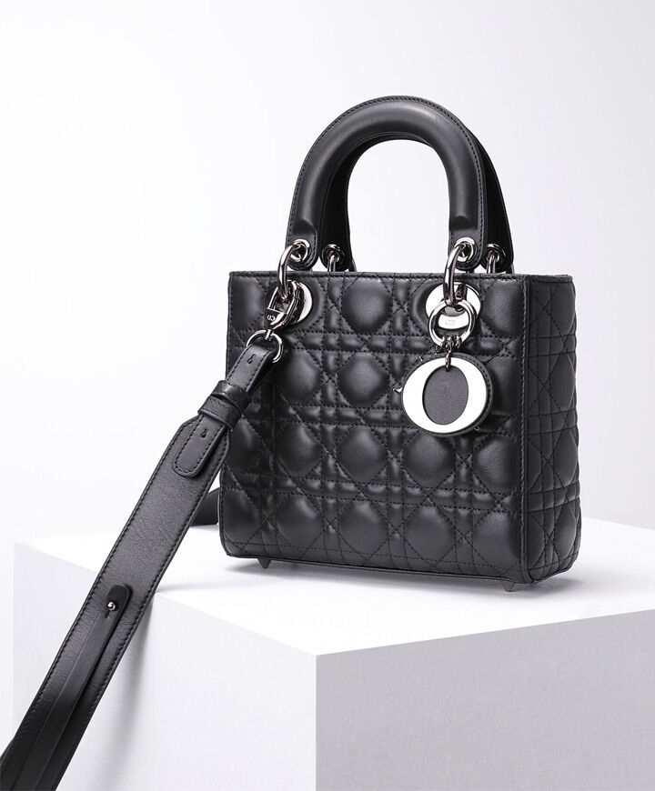 Christian Dior Lady Dior My Abcdior Bag Black